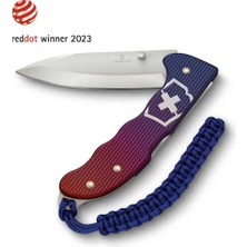 Victorinox 0.9415.D221 Evoke Alox Çakı Mavi-Kırmızı 136 mm Uzunlukta Katlanabilir Özellikli