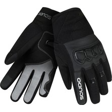 Scudo Parma Lady Wp1 Waterproof Kışlık Uzun Parmak Kadın Motosiklet Eldiveni Siyah - Ce En 13594:2015 Sertifikalı