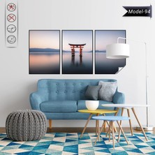Akıllı Kağıt Statik Tutunma Özellikli Tablo - Poster Manzara (Model-94)