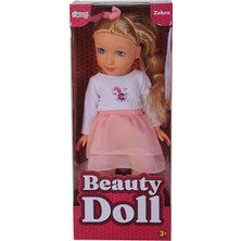 Hak-İş Oyuncak 45 cm Büyük Boy Elbiseli Zehra Et Bebek