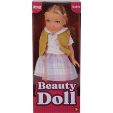 Hak-İş Oyuncak 45 cm Büyük Boy Elbiseli Rabia Et Bebek