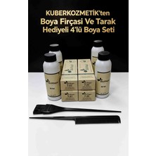 Biomagic 7.03 Karamel Organik Içerikli Amonyaksız Kalıcı Kokusuz Saç Boyası 4boya 4oksidan Boya Fırçası ve Boya Tarağı Hediyeli