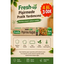 Fresh Up Fresh-up Kahverengi Ağırtılmamış Hazır Kesilmiş Pişirme Kağıdı 37x42 cm 10 Yaprak x 6 Paket | Toplam 60 Yaprak