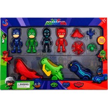 Pj Masks Araçlı Figür Oyun Seti | 4 Figür, 3 Araç ve Aksesuarlar