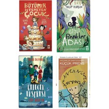İlk Genç Timaş 4-5-6.sınıf Okuma Büyümek Istemeyen Çocuk Gizli Renkler Adası Gelecek Ekspresi Çöp Dünya Küçük Prens 4 Kitap