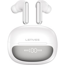 Lenyes Air 107 Anc/enc Teknoloji 360 Panaromik Ses Özellikli Kulak Içi Bluetooth Kulaklık V6.0 Beyaz