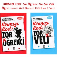 Timaş Yayınları Kırmızı Kod Zor Öğrenci ve Kırmızı Kod Zor Veli Öğretmenin Acil Durum Kiti Oya Doğan Metin Özdamarlar 2 Kitap Set