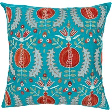 Soho Antiq Hera Nar Işlemeli Ipek Kırlent 50X50 cm