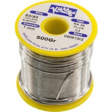 Kurtel 1 mm 500GR Lehim Teli %60 Kalay %40 Kurşun Yüksek Performanslı Elektronik Uygulamalar İçin