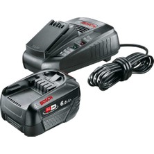 Bosch Akü Seti 18V(6,0AH,TEK Akü + AL1830) Darbesiz Akü Hafif ve Taşınabilir Kullanım için İdeal