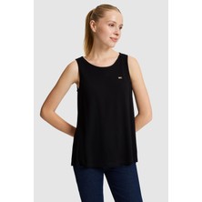 U.s. Polo Assn. Kadın Siyah Tişört Basic 50323548-VR046