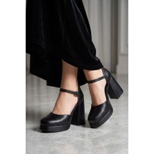 Papuçcity Moda Zen 03512 Kadın Topuklu Abiye Ayakkabı