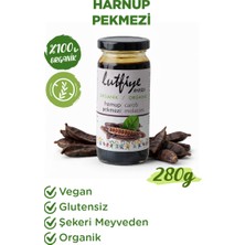 Lutfiye Organik Keçiboynuzu Pekmezi 280 G – %100 Harnup, Katkı Maddesi Içermez