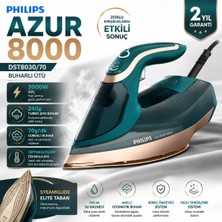 Philips DST8030/70 Azur Serisi Buharlı Ütü 3000W Güç Sürekli Buhar 70