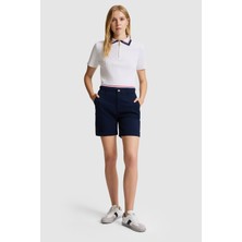 U.s. Polo Assn. Kadın Lacivert Şort / Bermuda 50325529-VR033