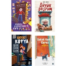 Timaş Çocuk 4-5-6.sınıf Okuma Seti Büyük Dostum Anıl Basılı Hayati Kopya Kayıp Çocuk Gizemi Babamın Kafasındaki Kırk Tilki Sokak Kedisi Çerez 4 Kitap