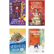 Timaş Çocuk 4-5-6.sınıf Okuma Seti Babamın Kafasındaki Kırk Tilki Büyümek Istemeyen Çocuk Arkadaşım Hoşça Kal Sokak Kedisi Çerez 4 Kitap