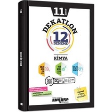 Ankara Yayıncılık 11. Sınıf Kimya 12 Deneme Dekatlon Sınav Bilgisi ile