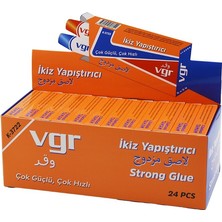 Mayf 24 Adet Ikiz Tüpyapıştırıcı 20GR2 Bileşenli Epoksi5 Dakikada Tamam Seramik-Porselen-Ahşap-Pls.-Metal-Cam (5332)