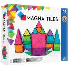 MAGNA-TILES® - Clear Color Set Manyetik Bloklar - 32 Parça