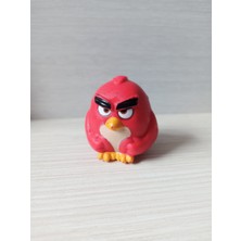 Hureggo Vintage Angry Birds Orijinal Red Mini Figür Oyuncak (5 cm - Yumuşak Dokulu)