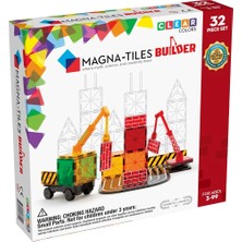 MAGNA-TILES® - İnşaat Manyetik Bloklar - 32 Parça