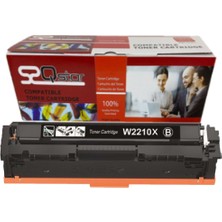 Qstar Hp W2210X 207X Muadil Toner Çipsiz Siyah Yüksek Kapasite Toner M255 Mfp M282 Mfp M283
