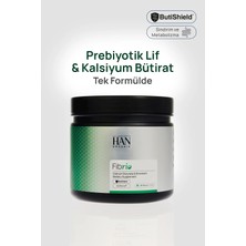 Fibrio Prebiyotik Lif & Sindirim Enzimleri | Inulin Psyllium Moringa | Bağırsak Düzeni ve Sindirim Desteği Toz Takviye Edici Gıda