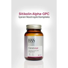 Cerebrax Nootropik Zihin Destek Kompleksi | Sitikolin Alpha Gpc | Odak Performans Desteği | Zihin & Hafıza Desteği Takviye Edici Gıda