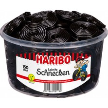 Haribo 1,5 kg   Lakrıtz Schnecken Anason Aromalı Tatlılık Özelliği ile Lezzetli Şekerleme