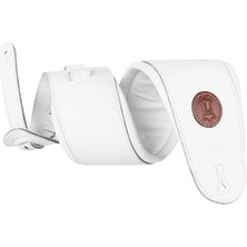Levy's Leathers Mss2-4-Wht Deri Gitar Kayışı