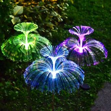 SD Works Jellyfish Solar Garden Lights Güneş Enerjili Bahçe Balkon Teras Aydınlatma Denizanası Görünüm