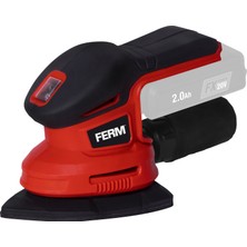 FERM PSM1032 20V Aküsüz Detaylı Avuç Zımpara Yüksek Performanslı Üçgen Zımpara Boyutu