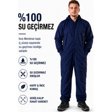 Kozagen Teknik Tekstil Tulumix Su Geçirmez Yıkanabilir Kapüşonlu Tulum, Işçi Tulumu, Boyacı Tulumu, Çiftçi Tulumu, Iş Tulumu, Balıkçı Tulumu, Veteriner Tulumu