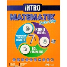 Mozaik Yayınları 7. Sınıf Matematik Intro Defter Kitap Ciltli Bol Etkinlikli ve Konu Anlatımlı