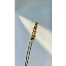 Jade Accessory Luxury 316| Gold Yıldız Y Kolye