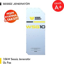 WERER ENERGY 10kW LiFePO4 Lityum Demir Fosfat Tri Faz Sessiz Jeneratör