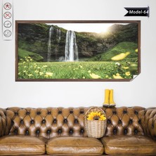 Akıllı Kağıt Statik Tutunma Özellikli Tablo - Poster Manzara (Model-64)
