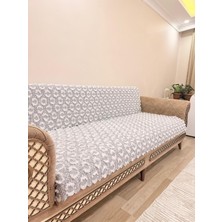 Montana Home Üks Şönil Sakallı Koltuk Örtüsü Kaydırmaz Çekyat Örtüsü 170X210