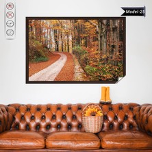 Akıllı Kağıt Statik Tutunma Özellikli Tablo - Poster Manzara (Model-25)