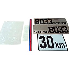 Bella Steyr 8033 Traktör Yan Yazı Takımı