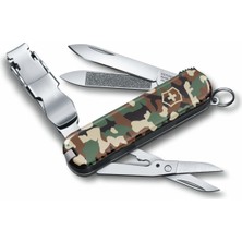 Victorinox 0.6463.94 NailClip 580 Kamuflaj Desenli Tırnak Makaslı Çakı