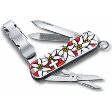 Victorinox 0.6463.840 NailClip 580 Edelweiss Desenli Tırnak Makaslı Çakı