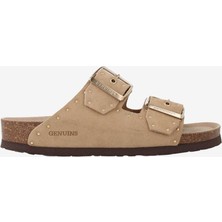   Kadın Terlik G105591 Genuins Honolululead Velour Almond