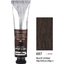 Bigpoint Yaglı Boya 45 Ml Burnt Umber 687