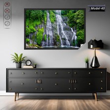 Akıllı Kağıt Statik Tutunma Özellikli Tablo - Poster Manzara (Model-40)