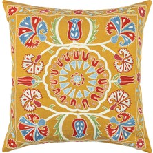 Soho Antiq Rinat Dekoratif Ipek Kırlent 50X50 cm