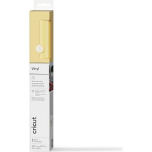 Cricut 2013205 Kalıcı Vinil 30X120CM Tereyağ Sarısı