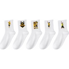 Rabona Fashion Yellow Wall Legacy 10'lu Futbol Çorap Seti