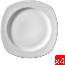 Kütahya Porselen Çisil Servis Tabağı 23,5cm CSL24DU00 4 Lü